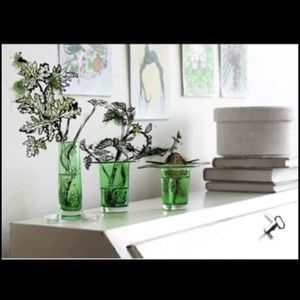 Vases Set - Green NIB